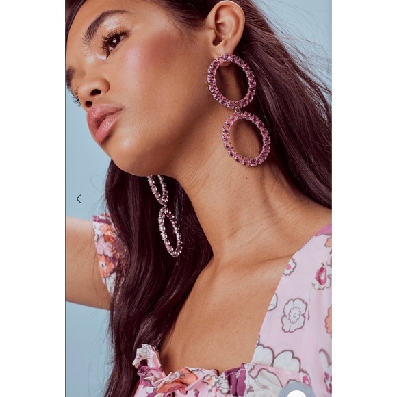 For Love And Lemons Jewelry - NEW For Love & Lemons Crystal Ball Drop Earrings